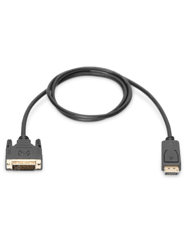 Kabel Assmann Ak-340301-020-S (Displayport M - Dvi-D M  2M  Kolor Czarny)