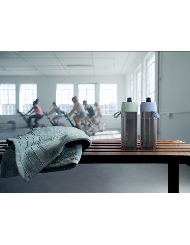 Butelka Filtrująca Brita Active Pastelowa Zieleń 2 Dyski