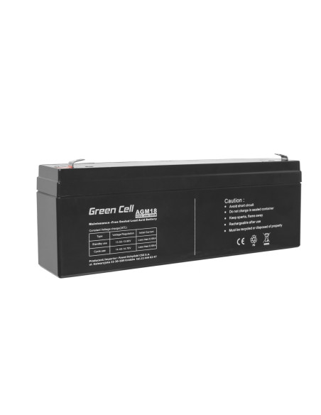 Green Cell Akumulator Żelowy Agm18 12V 2,3Ah
