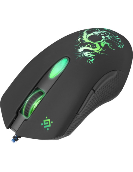 Defender Mysz Przewodowa Sky Dragon Gm-090L Optic 3200Dpi 6P 52090