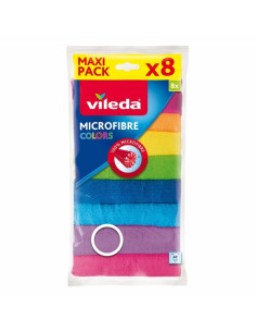 Ściereczka Vileda Mikrofibra Colors 8 Szt.
