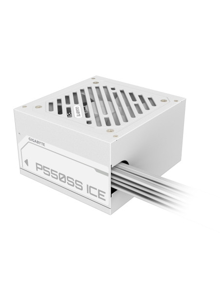 Gigabyte P550Ss Ice Moduł Zasilaczy 550 W 20+4 Pin Atx Atx Biały