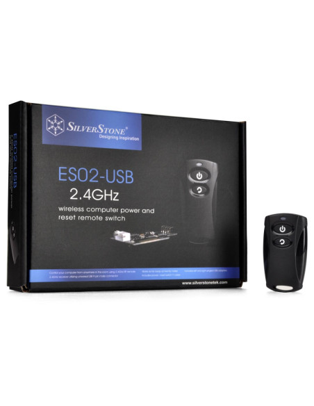 Silverstone Es02-Usb Pilot Rf Wireless Pc Naciśnij Przyciski