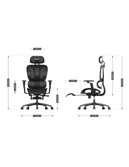 Fotel Gamingowy Huzaro Combat 7.9 Black