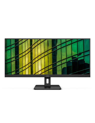 Aoc U34E2M Monitor Komputerowy 86,4 Cm (34") 3440 X 1440 Px Wide Quad Hd Czarny