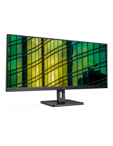 Aoc U34E2M Monitor Komputerowy 86,4 Cm (34") 3440 X 1440 Px Wide Quad Hd Czarny