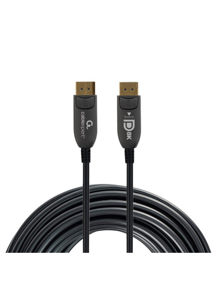 Gembird Cc-Dp8K-Aoc-20M Kabel Displayport Czarny