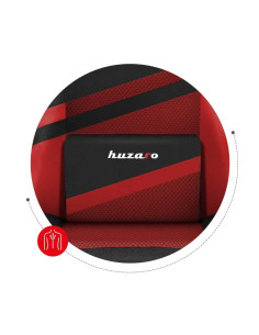 Fotel Gamingowy Huzaro Force 4.4 Red Mesh 2