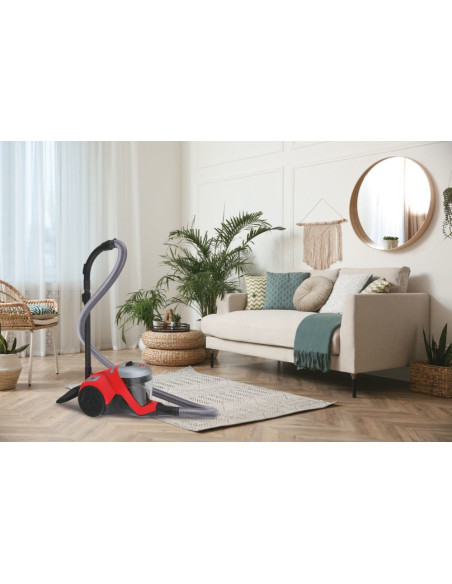Hoover Odkurzacz Hp310Hm 011 Bezworkowy 850W 2L Czerwony/Czarny