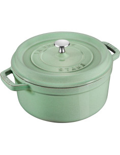Garnek Żeliwny Okrągły Staub 40508-706-0 - 5,2 Ltr Miętowy