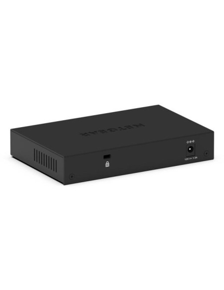 Netgear Gs308E Zarządzany L2/L3 Gigabit Ethernet (10/100/1000) Obsługa Poe Czarny