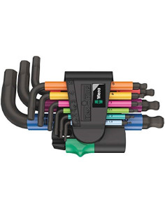 Zestaw Kluczy Trzpieniowych 950/9 Hex-Plus Multicolour 2