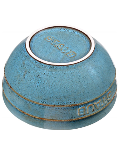 Zestaw 4 Misek Okrągłych Staub 40508-147-0 - Antyczny Turkusowy 14 Cm