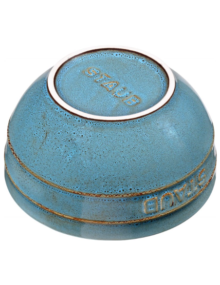 Zestaw 4 Misek Okrągłych Staub 40508-147-0 - Antyczny Turkusowy 14 Cm