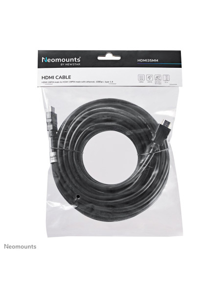 Neomounts Hdmi35Mm Kabel Hdmi 10 M Hdmi Typu A (Standard) Czarny