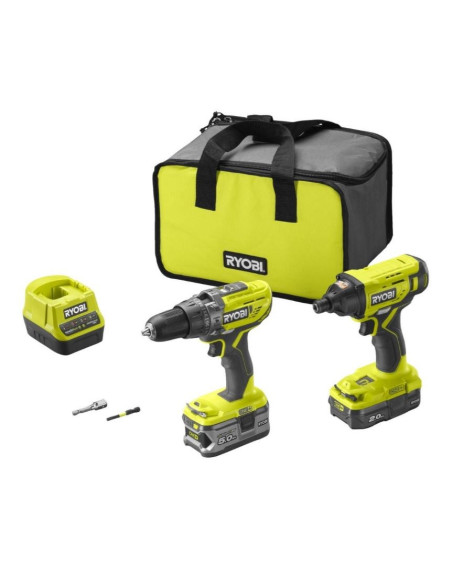 Zestaw Narzędzi Akumulatorowych R18Pdid2-252S 18V 1*2.0Ah 1*5.0Ah One+