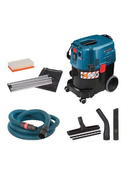 Bosch Gas 35 M Afc Professional Czarny, Niebieski 35 L 1380 W