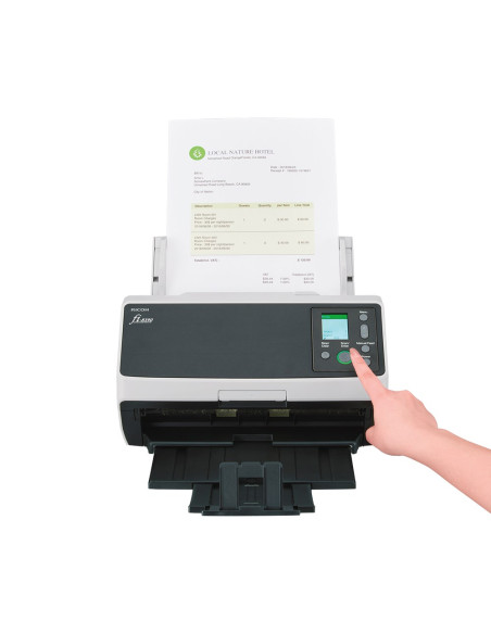 Ricoh Fi-8190 Adf+Ręczny Skaner Pobierający 600 X 600 Dpi A4 Czarny, Szary