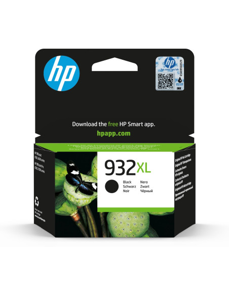 Hp 932Xl Oryginalny Wkład Atramentowy Czarny Xl