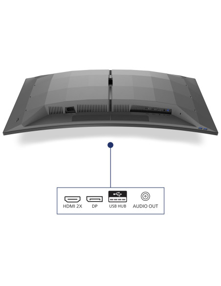 Monitor Philips 34" 34M2C6500/00 2Xhdmi Dp 3Xusb