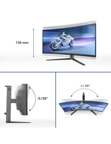 Monitor Philips 34" 34M2C6500/00 2Xhdmi Dp 3Xusb