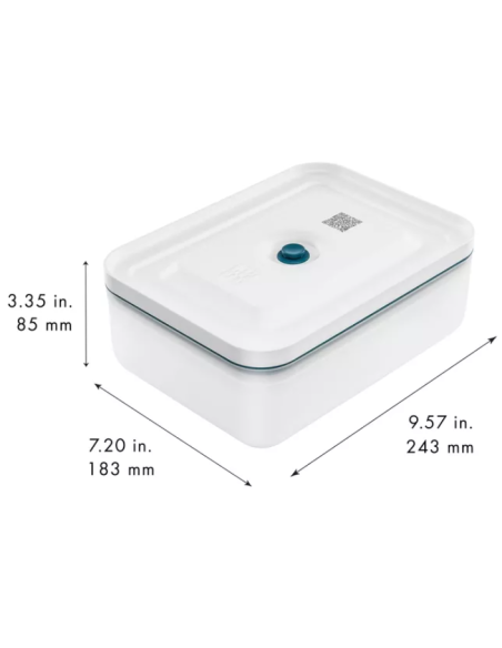 Plastikowy Pojemnik Do Przechowywania Zwilling Fresh & Save 36801-316-0 - Morski 2 Ltr