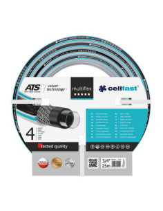 Cellfast 13-220 Wąż Ogrodowy 25 M Jasny Niebieski, Jasny Szary, Czarny 2