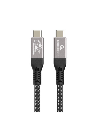 Gembird Ccbp-Usb4-Cmcm240-1.5M Kabel Usb 4 Typu C Power Delivery (Pd) Do Ładowania I Transmisji Danych, 40 Gb/S, 240 W, 1.5M