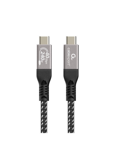 Gembird Ccbp-Usb4-Cmcm240-1.5M Kabel Usb 4 Typu C Power Delivery (Pd) Do Ładowania I Transmisji Danych, 40 Gb/S, 240 W, 1.5M