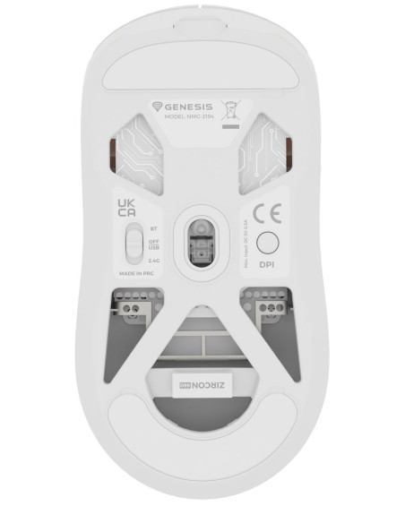 Genesis Nmg-2194 Myszka Gaming Oburęczny Bluetooth + Usb Type-C Optyczny 26000 Dpi