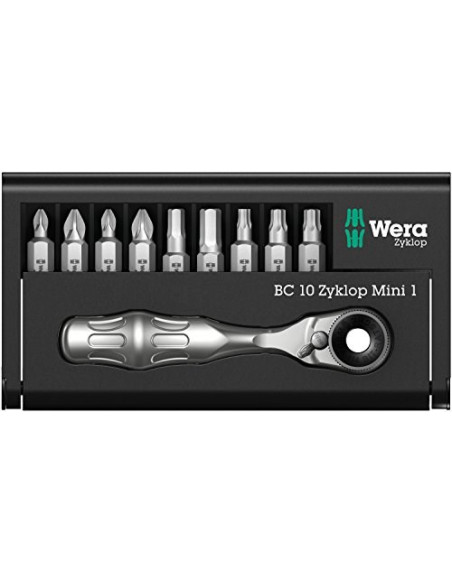 Rinkinys Bit-Check Br9 10Vnt. Wera