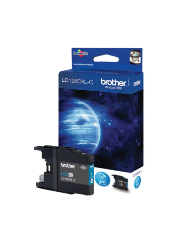 Brother Lc1280Xlc Nabój Z Tuszem 1 Szt. Oryginalny Wysoka (Xl) Wydajność Cyjan