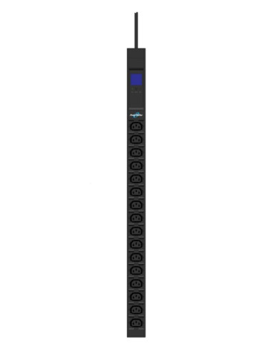 Powerwalker 10133027 Rozdzielacz Zasilania Pdu 16 X Gniazdo Sieciowe 0U Czarny