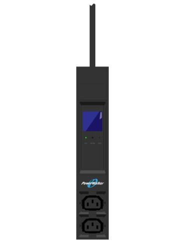 Powerwalker 10133027 Rozdzielacz Zasilania Pdu 16 X Gniazdo Sieciowe 0U Czarny