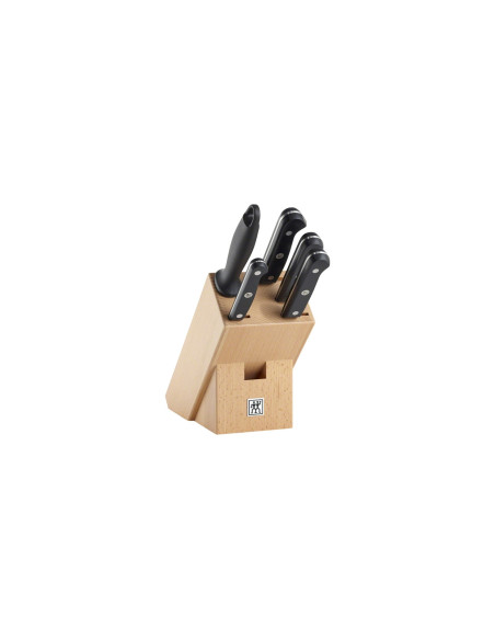 Zestaw Noży Zwilling Gourmet 36131-001-0 (Blok Do Noży, Nóż X 4, Ostrzałka Do Noża)