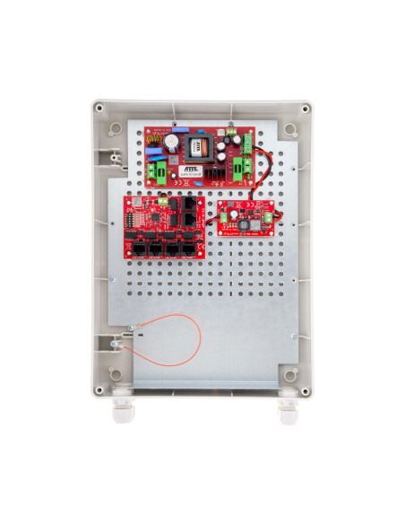 Switch Poe 5-Portowy Z Zasilaniem Buforowym Atte Ipups-5-11-Xl2