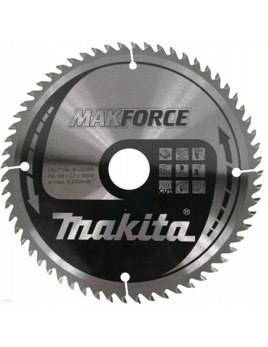 Makita B-32390 Ostrze Do Piły Tarczowej 19 Cm 1 Szt.