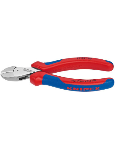 Szczypce Tnące Boczne X-Cut 160Mm, Wysokie Przełożenie Dźwigni