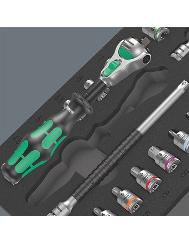 Wkładka Piankowa Zyklop 1/4'' 8000 A, Set 1, 37Cz.