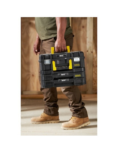 Stanley Fatmax Fmst1-71981 Pudełko Na Narzędzia Przybornik Plastik Czarny, Żółty