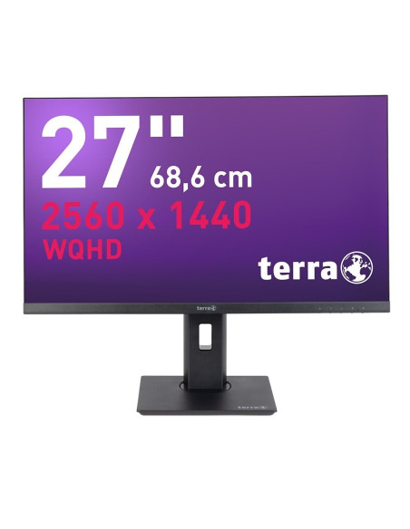 Wortmann Ag Terra 3030223 Monitor Komputerowy 68,6 Cm (27") 2560 X 1440 Px Wide Quad Hd Lcd Czarny