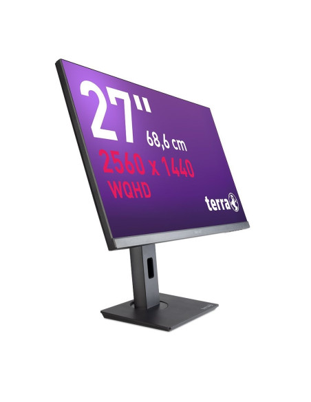 Wortmann Ag Terra 3030223 Monitor Komputerowy 68,6 Cm (27") 2560 X 1440 Px Wide Quad Hd Lcd Czarny