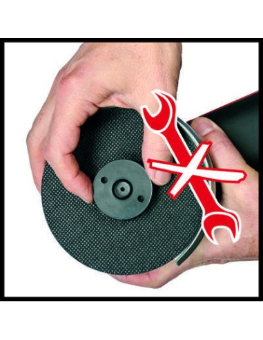 Einhell Axxio 18/125 Q Szlifierka Kątowa 12,5 Cm 1,54 Kg