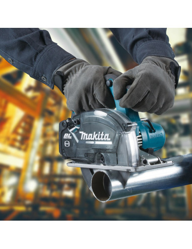 Makita Dcs553Z Przenośna Pilarka Tarczowa 15 Cm Czarny, Niebieski 4200 Rpm