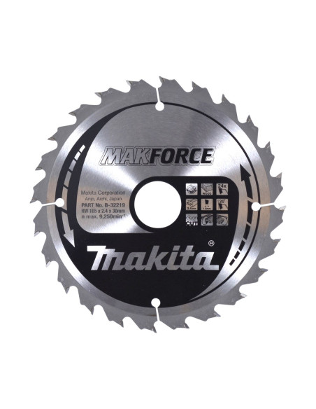 Makita B-32219 Ostrze Do Piły Tarczowej 16,5 Cm 1 Szt.
