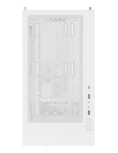 Obudowa Genesis Diaxid 605 Argb Midi Tower Z Oknem Usb-C Biała