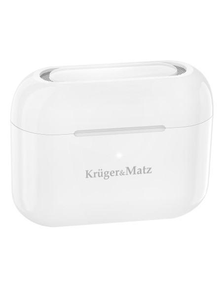 Kruger & Matz Dual Driver M4 Pro Słuchawki Douszne Tws Stereo Bluetooth Białe