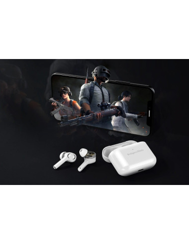 Kruger & Matz Dual Driver M4 Pro Słuchawki Douszne Tws Stereo Bluetooth Białe