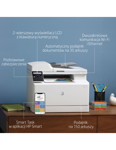 Urządzenie Wielofunkcyjne Hp Color Laserjet Pro Mfp M183Fw