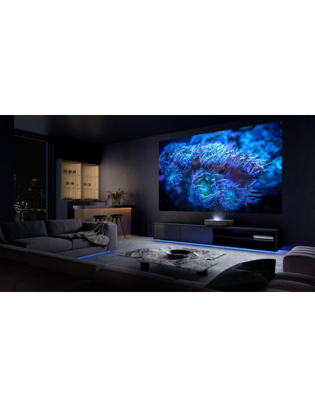 Projektor Hisense Pl1Se Beamer Ultra-Short-Throw-Projektor 2100 Ansi Lumen Dlp 2160P (3840X2160) Schwarz